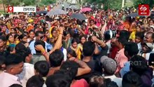 रामगढ़ सड़क हादसा: मुआवजा और अन्य मांगों पर बनी सहमति, ग्रामीणों ने हटाया सड़क जाम