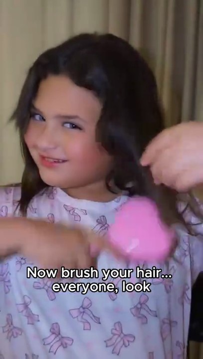 Cute Little Girl Shows Her Makeup Collection 💄
