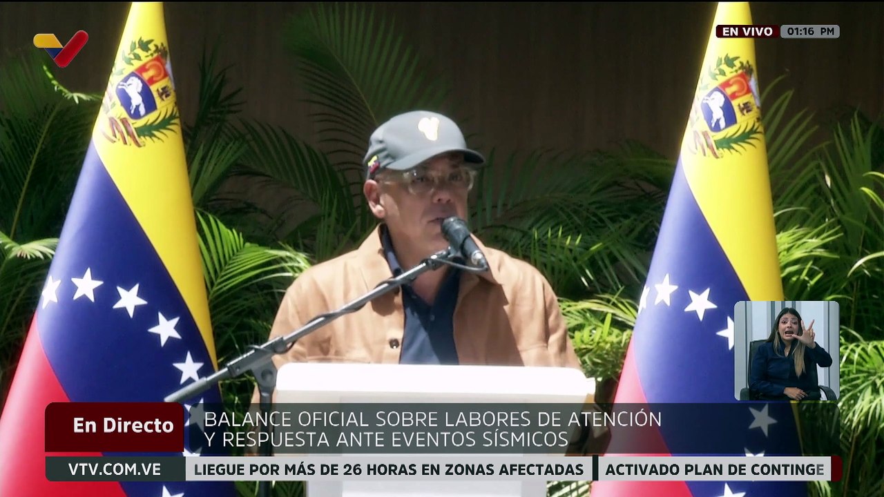 Reporte de 302 eventos sísmicos marcan un hito en la República Bolivariana de Venezuela