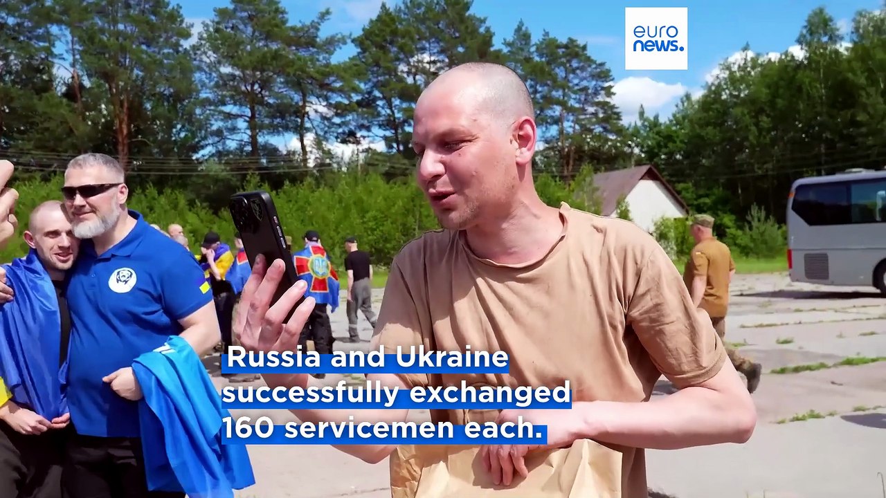 Russia and Ukraine swap 160 soldiers each in latest prisoner exchange