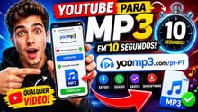 Como converter vídeos do YouTube para MP3 em 10 segundos