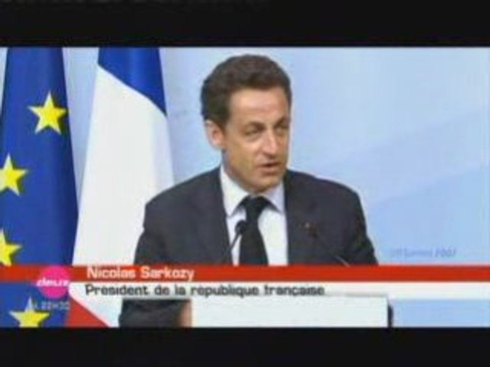 Sarkozy ivre au G8 -