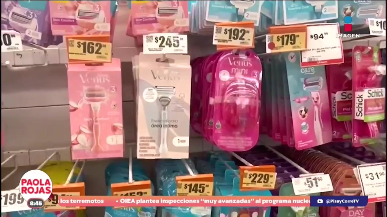 Así funciona el "impuesto rosa" en productos de uso diario | De Pisa y Corre con Paola Rojas