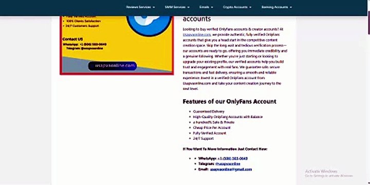 Purchase Verified OnlyFans Accounts – Instant Access & Ready to Monetize