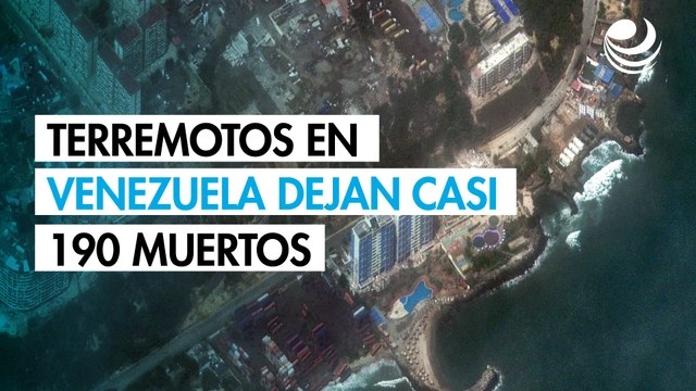 Terremotos en Venezuela dejan casi 190 muertos y miles de damnificados