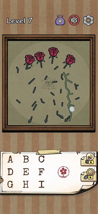 Flower forest word puzzle game level 7