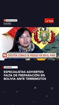 Especialistas advierten falta de preparación en Bolivia ante terremotos