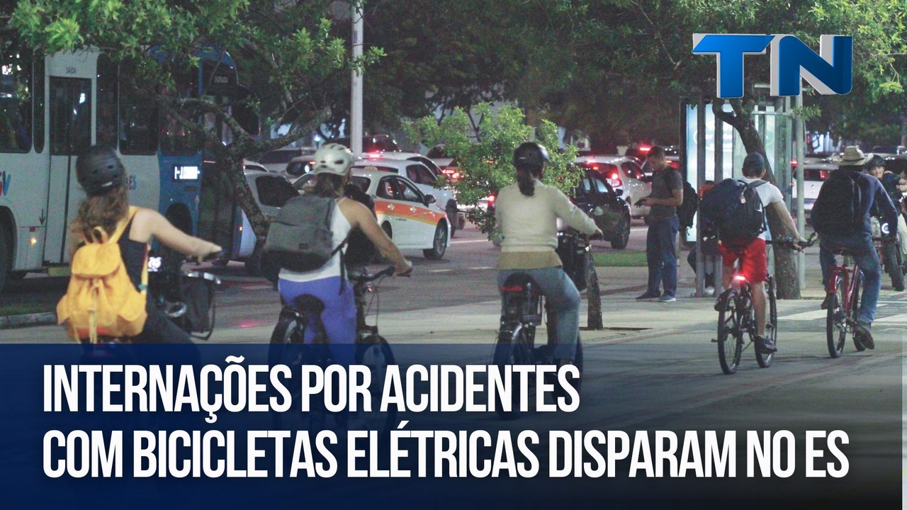 Internações por acidentes com bicicletas elétricas disparam no ES