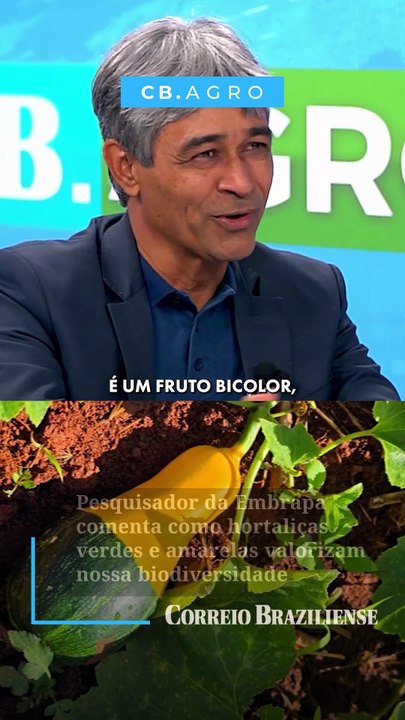 Pesquisador da Embrapa comenta como hortaliças...