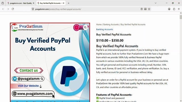 Get Aged PayPal Accounts – 100% Secure and (UK) Verified