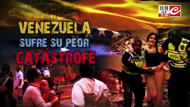 Venezuela sufre su peor catástrofe: buscan sobrevivientes en los escombros