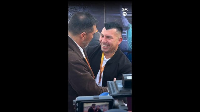 Bravo ve a Medel en Juan Pinto Durán y la reacción del ex portero no se esperaba: sacará risas