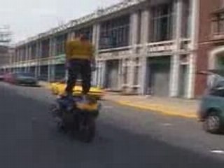 Motorcycles -  fuckin' crazy motorcycle stunts