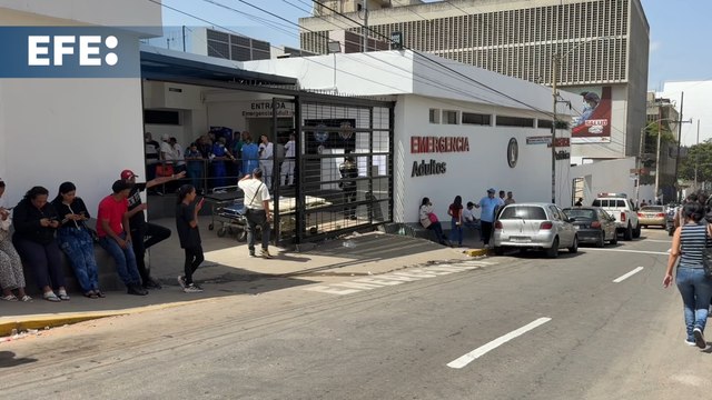 Centros de salud en Caracas reciben heridos de zonas afectadas por los terremotos en Venezuela