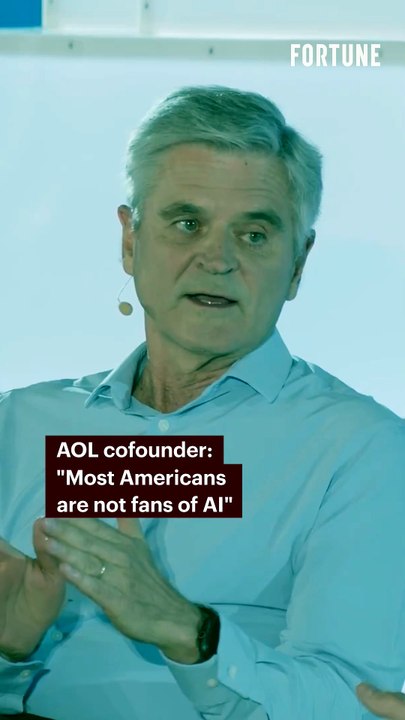 AOL cofounder: "Most Americans are not fans of AI"