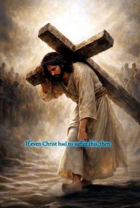 Jesus Christ ~ the difficulty of carrying the cross.