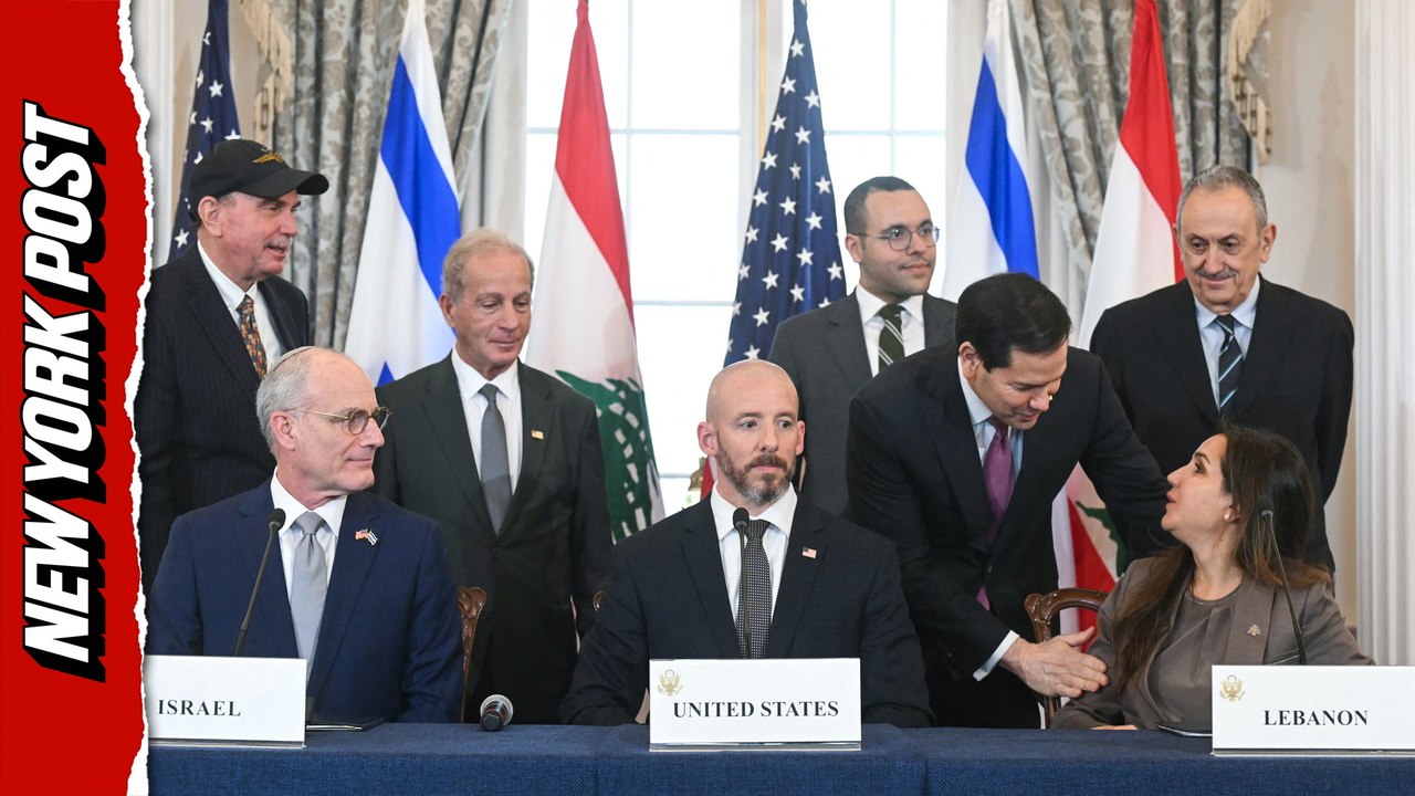 Rubio reveals US, Israel and Lebanon trilateral framework peace agreement: 'It's the beginning of the beginning'