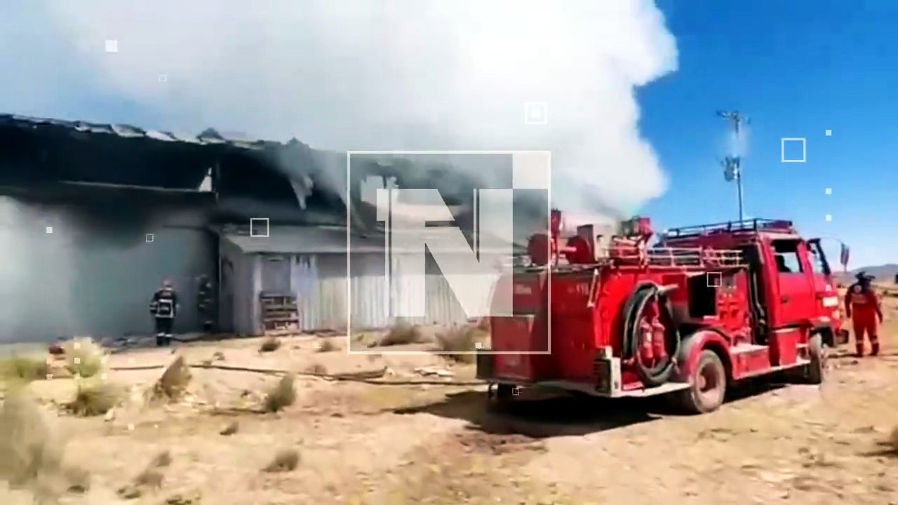 oruros incendio