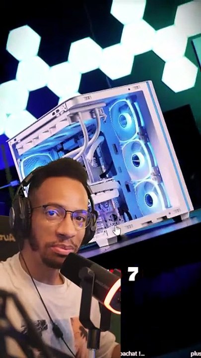 TOPACHAT Full WHITE @topachat #gamingpc #reviewpc #pcbuild #white #fyp