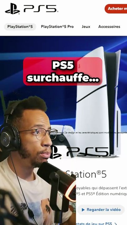 PS5 en sueur #gta6 #ps5 #gamingnews #reviewpc #pcbuild