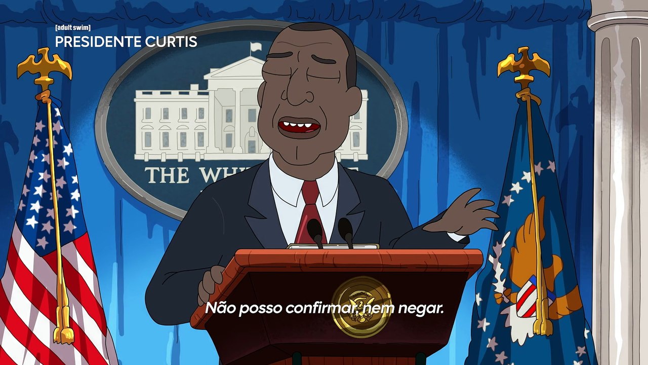 Presidente Curtis | Trailer Legendado | HBO Max e [adult swim]