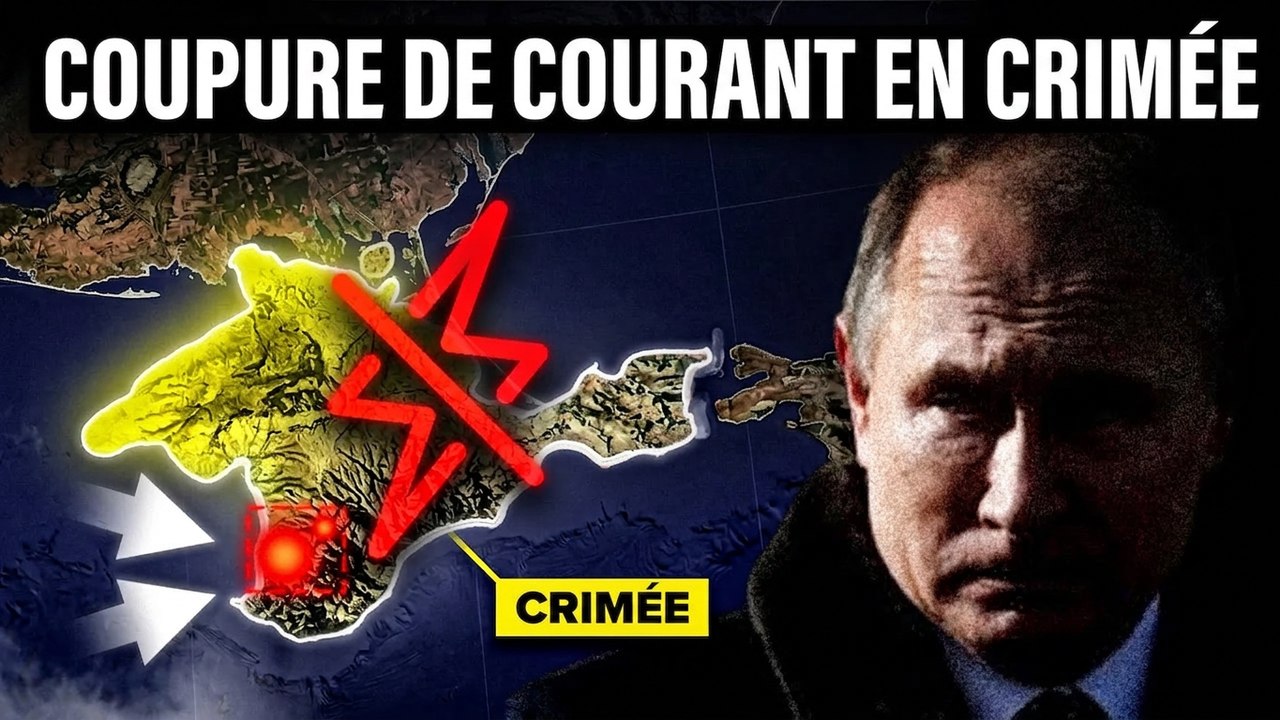 L’Ukraine plonge la Crimée dans une nuit noire sans précédent