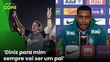 Rayan rasga elogios a Fernando Diniz e brinca: 'Se deixar, me liga quase todo dia'