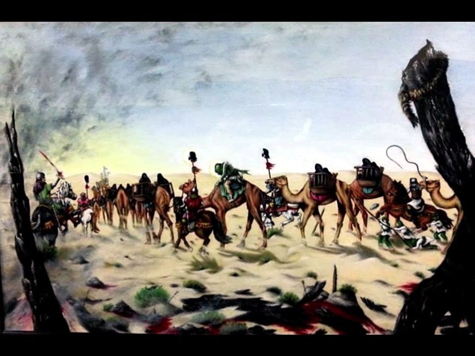 الامام السجاد (ع) ينعى حاله وحال بنات الرسالة في السبي