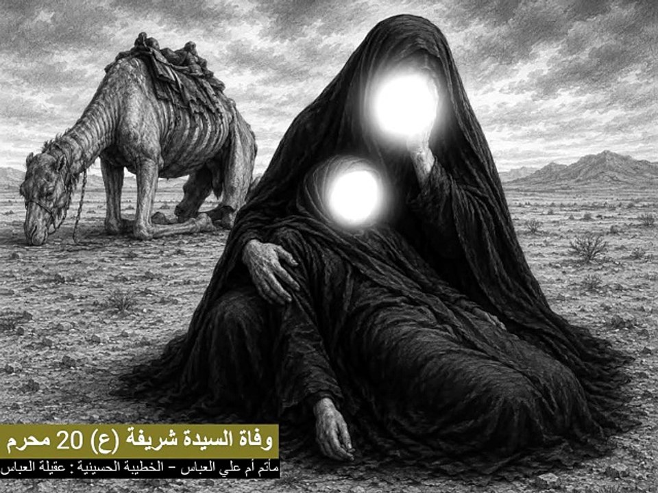 نعي في وفاة السيدة شريفة بنت الحسن (ع)