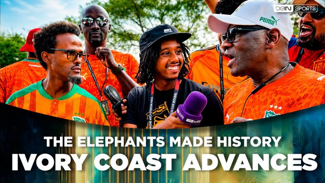 Ivory Coast Fans Celebrate Historic World Cup Knockout Qualification | beIN SPORTS