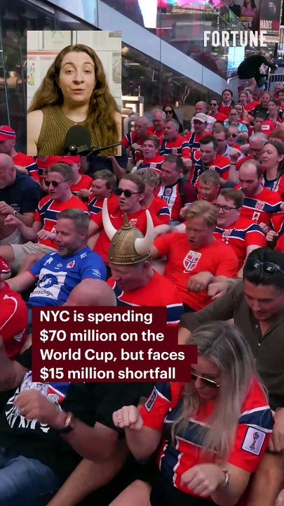 NYC is spending $70 million on the World Cup, but faces $15 million shortfall
