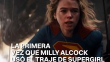 La primera vez del traje en SuperGirl