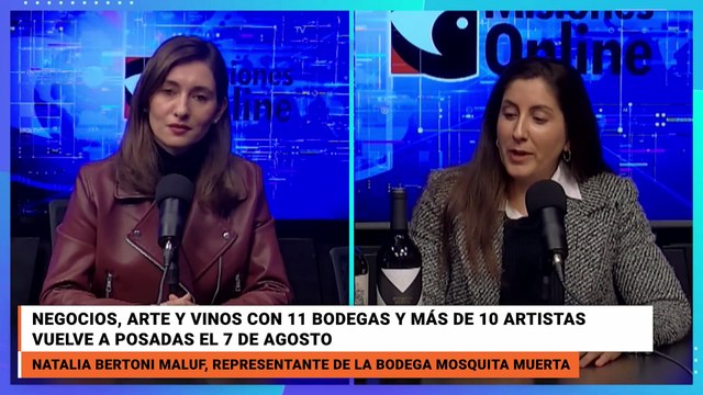 Natalia Bertoni Maluf Negocios, Arte y Vinos con 11 Bodegas y más de 10 artistas vuelve a Posadas El 7 de Agosto