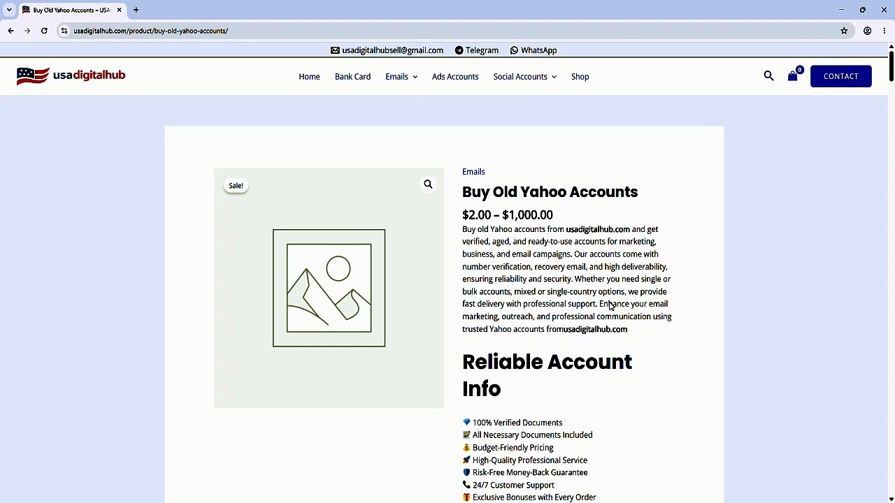 The Ultimate Guide to Buy Old Yahoo accounts 1?