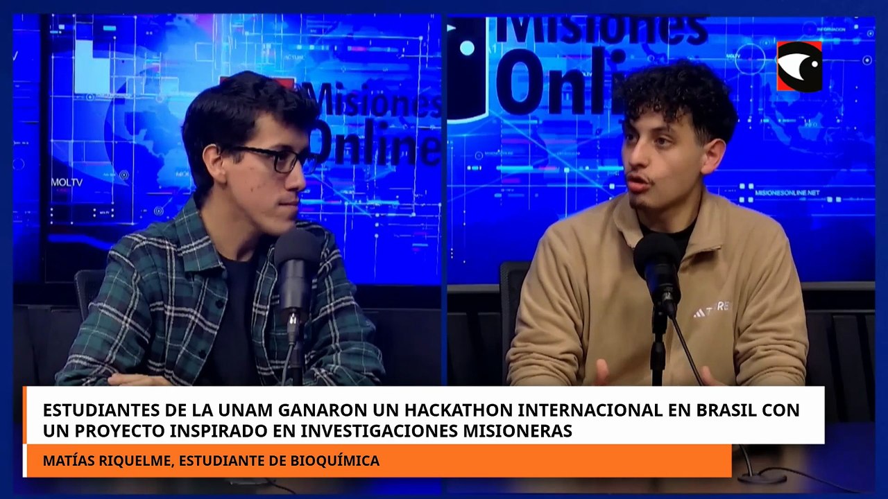 Estudiantes de la UNaM ganaron un hackathon internacional en Brasil