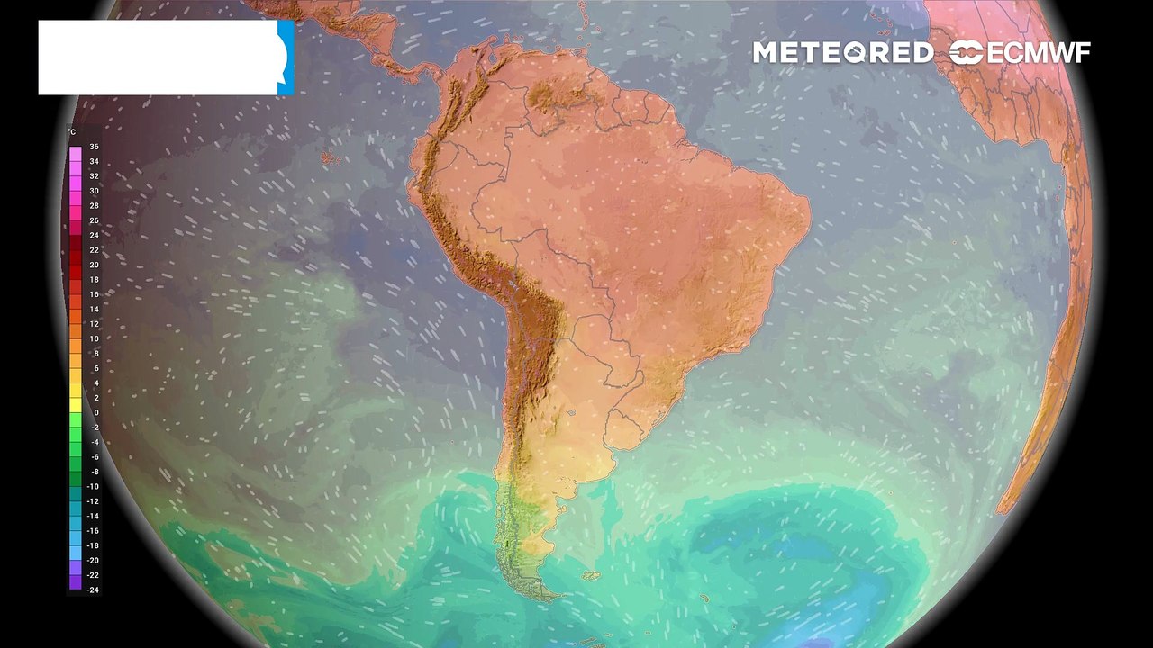 Mínimas bajo los 0 °C en la zona central para los próximos días