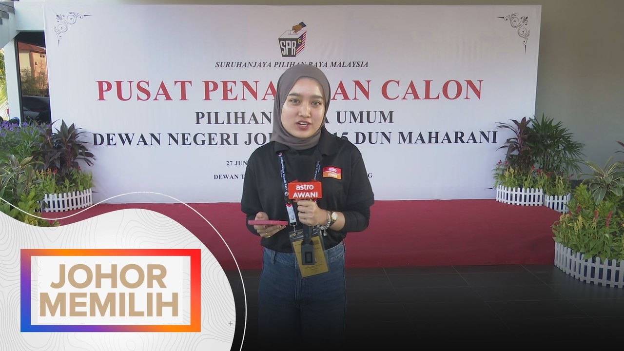 Situasi semasa hari penamaan calon di N. 15 Maharani setakat jam 8 pagi