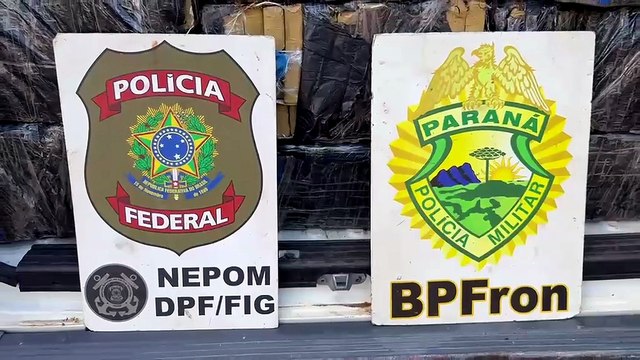 Mais de 2,2 toneladas de maconha são apreendidas em ação conjunta em Foz do Iguaçu