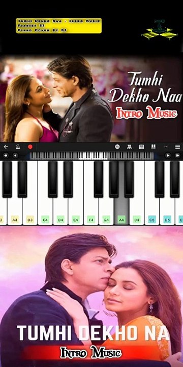 Tumhi Dekho Naa - Intro Music | Piano Cover By DJ | Pianist DJ | Walk Band