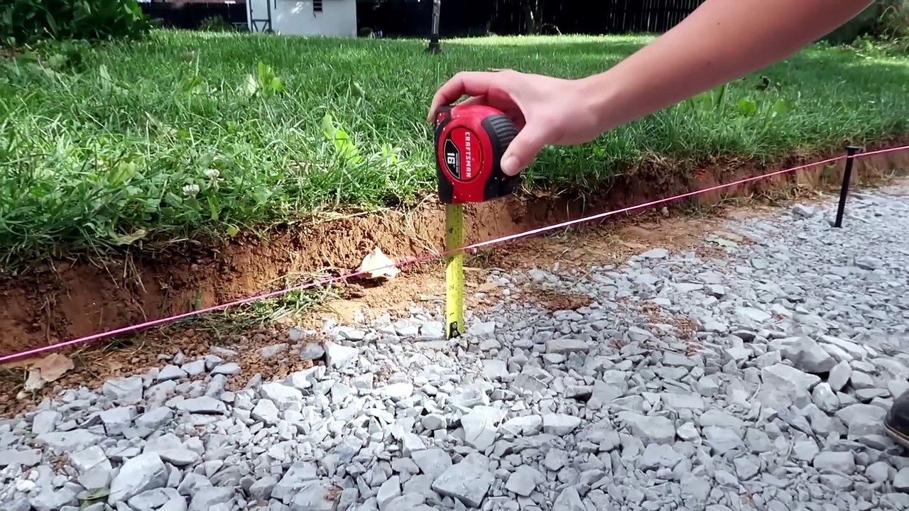 She Turns A Stack Of Pavers Into A Backyard Masterpiece!