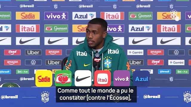 Brésil - Rayan : “Ancelotti nous demande de défendre d’abord, puis de jouer”