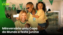 Lore Improta e Léo Santana celebram mêsversário do filho com tema 'Copa Junina'