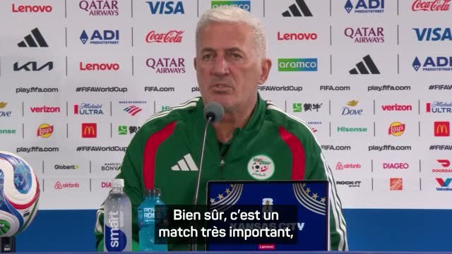 FOOTBALL : CdM 2026 : Algérie - Petković voit son équipe prête à vivre un match “très important et décisif”