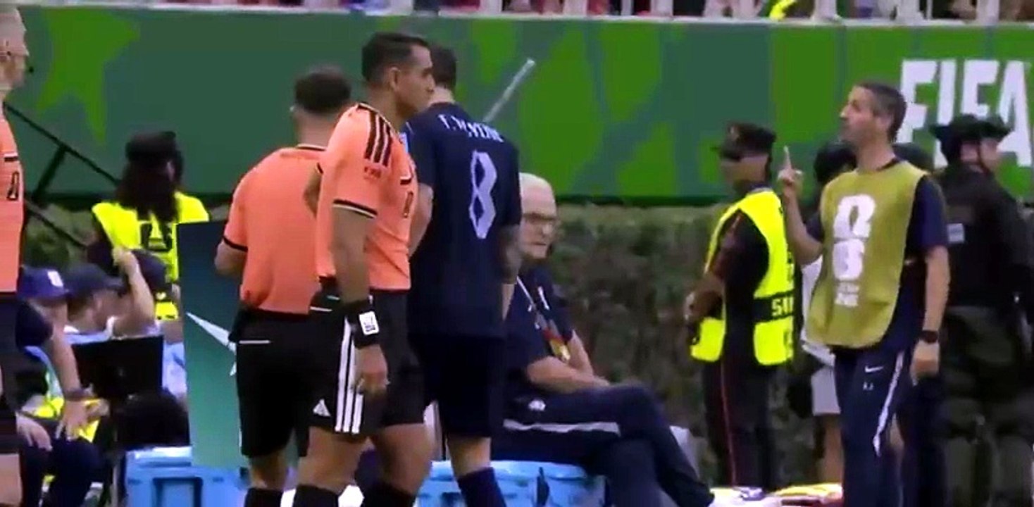 La REACCIÓN de Fede Valverde al ser sustituido frente a ESPAÑA