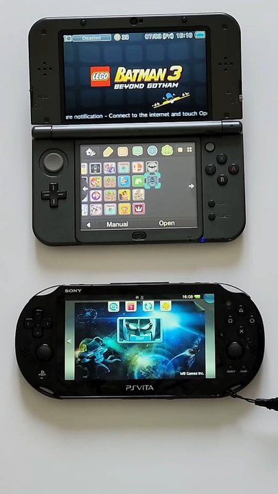LEGO Batman 3 Beyond Gotham - PS Vita vs 3DS | Speed Test Comparison #3ds #nintendo #psvita #vita
