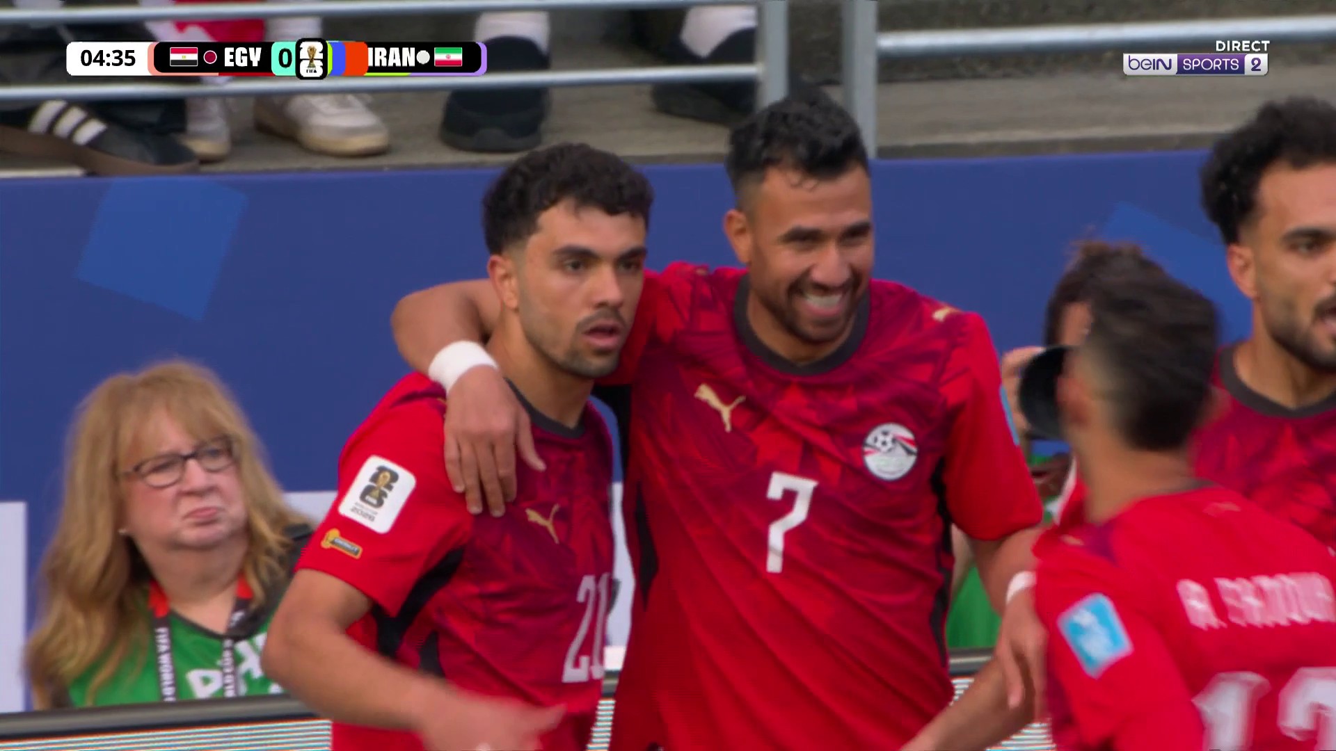 Coupe du monde 2026 : l'Égypte ouvre le score dès la 5ème minute de jeu face à l'Iran !