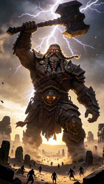 The Nephilim Calls the Storm ⚡👑 | Cinematic Dark Fantasy Short