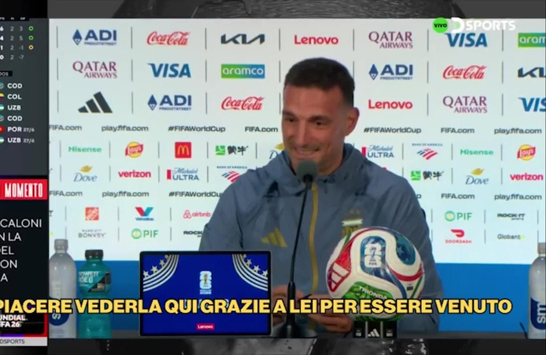 "Se non fosse stato lei, non avrei risposto su Messi": il bellissimo gesto di Scaloni