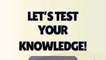 Blue and White Minimalist Animated Quiz Time Mobile Video