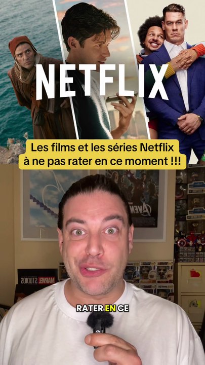 Les films et les séries Netflix à ne pas rater en ce moment